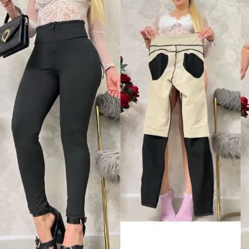 Colómbian Leggings with Tummy Control and Butt Lift High Waist Stretchy Comfortable Women's Fashion