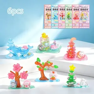 3D Crystal Relief Stackable Stickers, Cartoon Animal Embossed Stickers, Kids DIY Handmade Mini Decor Accessories, Fun Craft Supplies, Funny Stickers, Textured Stickers