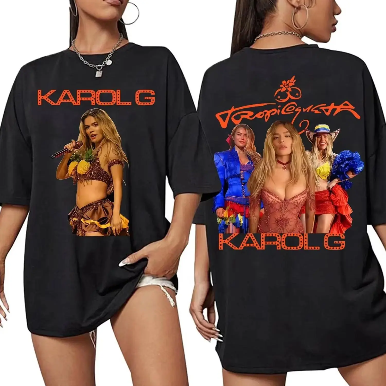 KAROL G Tour 2026 Amargura Music Lover T Shirt HY5349
