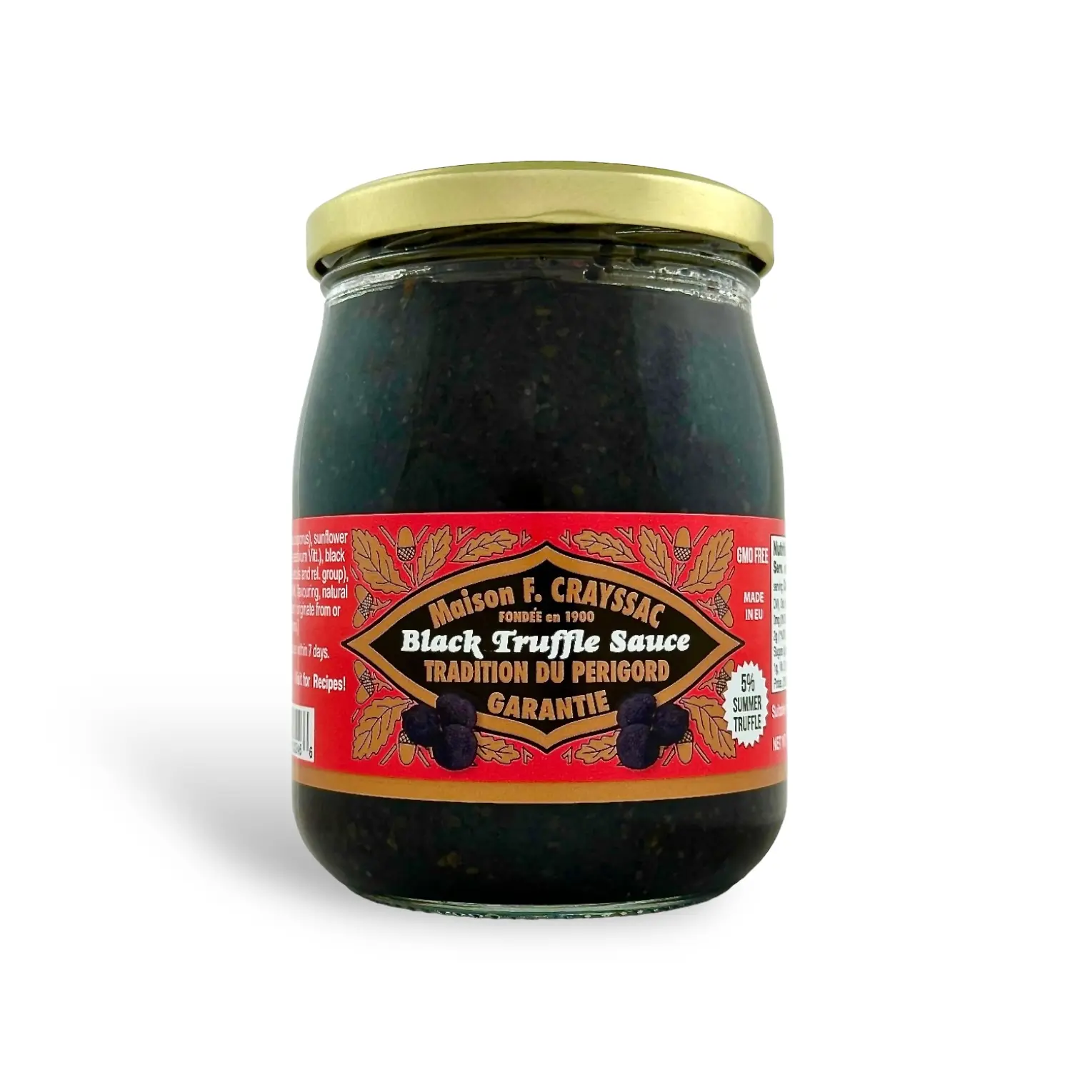 Maison F. Crayssac's Black Truffle Sauce (500g)