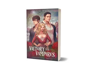 Cozy + Spicy Monster RomCom - MMF Menage Romance - Victory for Vampires paperback Signed Romance Novel