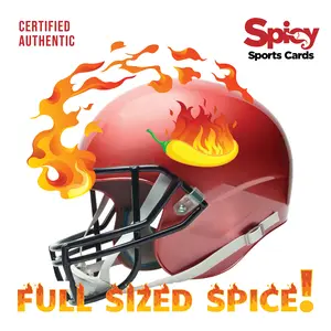 "FULL SIZED SPICE!” - Full size collectible helmet