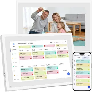Digital Calendar 10.1",  Calendar Planner & Chore Charts, 1080P  Interactive Touchscreen for Family Planner Display,  Family Calendar, Desk Mount, Gifts for Women Men