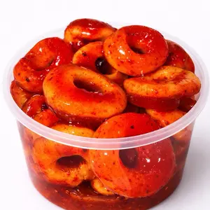 Chamoy Peach Rings - Sweet, Tangy  & Spicy 7oz