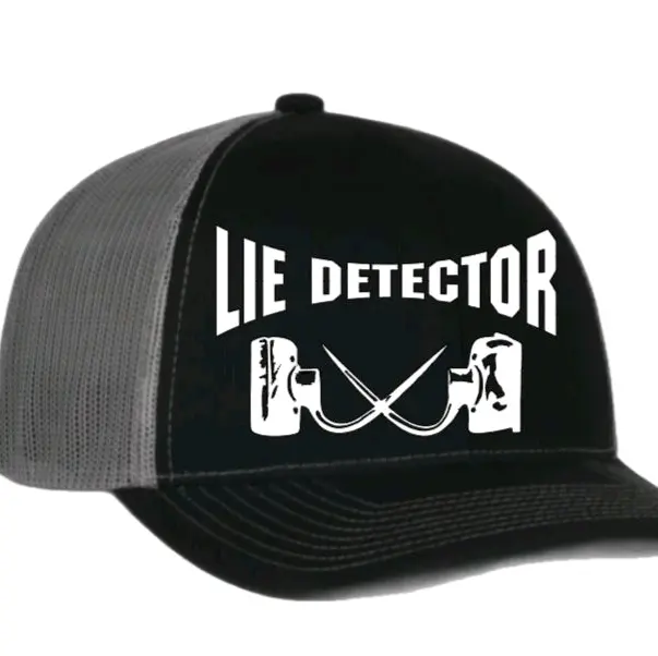 lie detector Gamefowl trucker hats