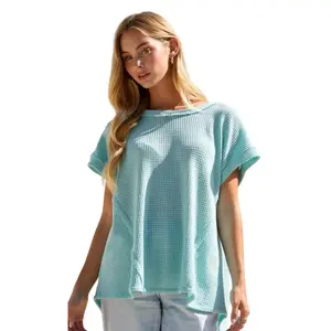 Dear Scarlett/Andree Crochet Knit Poncho Top, Assorted Colors