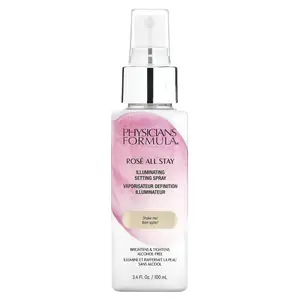 Physicians Formula Rosé All Stay, Illuminating Setting Spray, Alcohol-Free, 3.4 fl oz (100 ml)