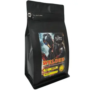 The Trades Coffee Co Molten Metal Mocha Medium Roast 12oz Bag - Sweet Chocolate and Coffee Liqueur Flavor - Beverage