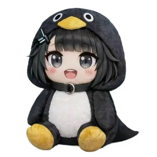 25cm Gugu Gaga Penguin Plush Doll Cute Meme Peripheral Soft Stuffed Animal Kawaii Room Decoration Collectible Birthday Gift For Kids Adults