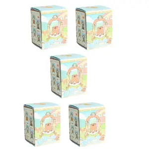 Blind Box Capybara Swing Series Figurine Capybara Doll Healing Desktop Ornament Birthday Gift