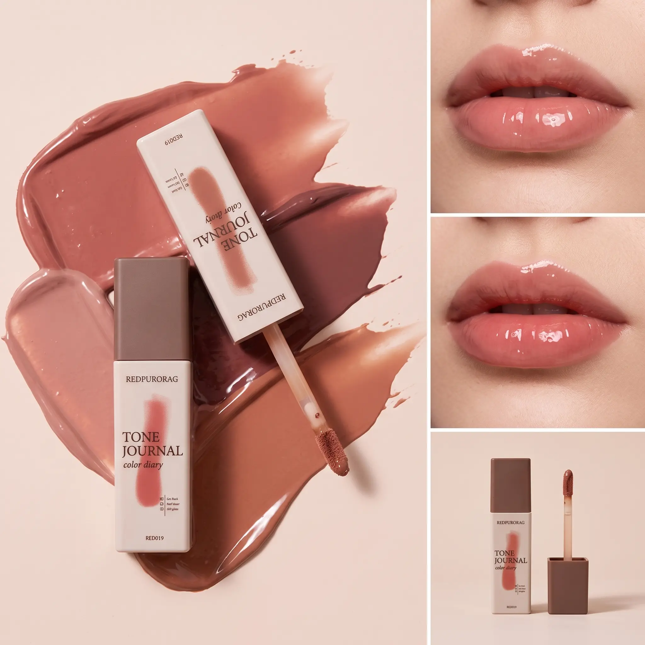 Soft Velvet Matte Lip Clay Long Lasting Non Transfer Lip Mud High Pigment Blur Lip Mousse Lip & Cheek Makeup