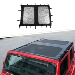Roof Panel Soft Top Bikini Sunshade Anti-UV Cover for Jeep Wrangler JK 2007-2017 Car Accessories lover gift truck owner