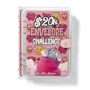 20K Envelope Challenge for Money Savings Goals Down Payment Business Investment Financial Freedom