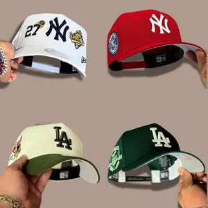 MLB New Era LA Dodgers NY Yankees Premium Fashion Cap – 9FORTY Adjustable 59FIFTY Fitted Snapback Baseball Hat, Gorras de Béisbol para Hombre y Mujer, Viral TikTok Shop USA 2026, Urban Street Style, Vintage Sport Outfit