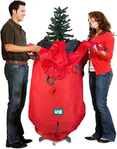 Christmas Tree Storage Bag 6FT 7.5 FT Upright Heavy Duty with Zipper and Handles Container Organiser