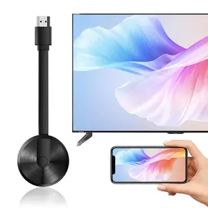 Wireless Screen Projector HD TV Monitor Portable Mobile Phone Connection TV Monitor HD Wireless 5G 4K Horizontal and Vertical Screen Connector