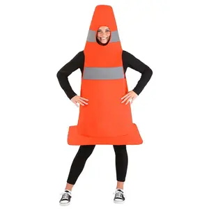 Adult Traffic Cone Costume