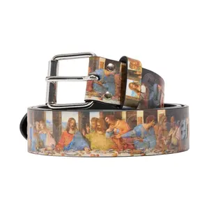 Supreme Last Supper Leather Belt Multicolor by StockX
