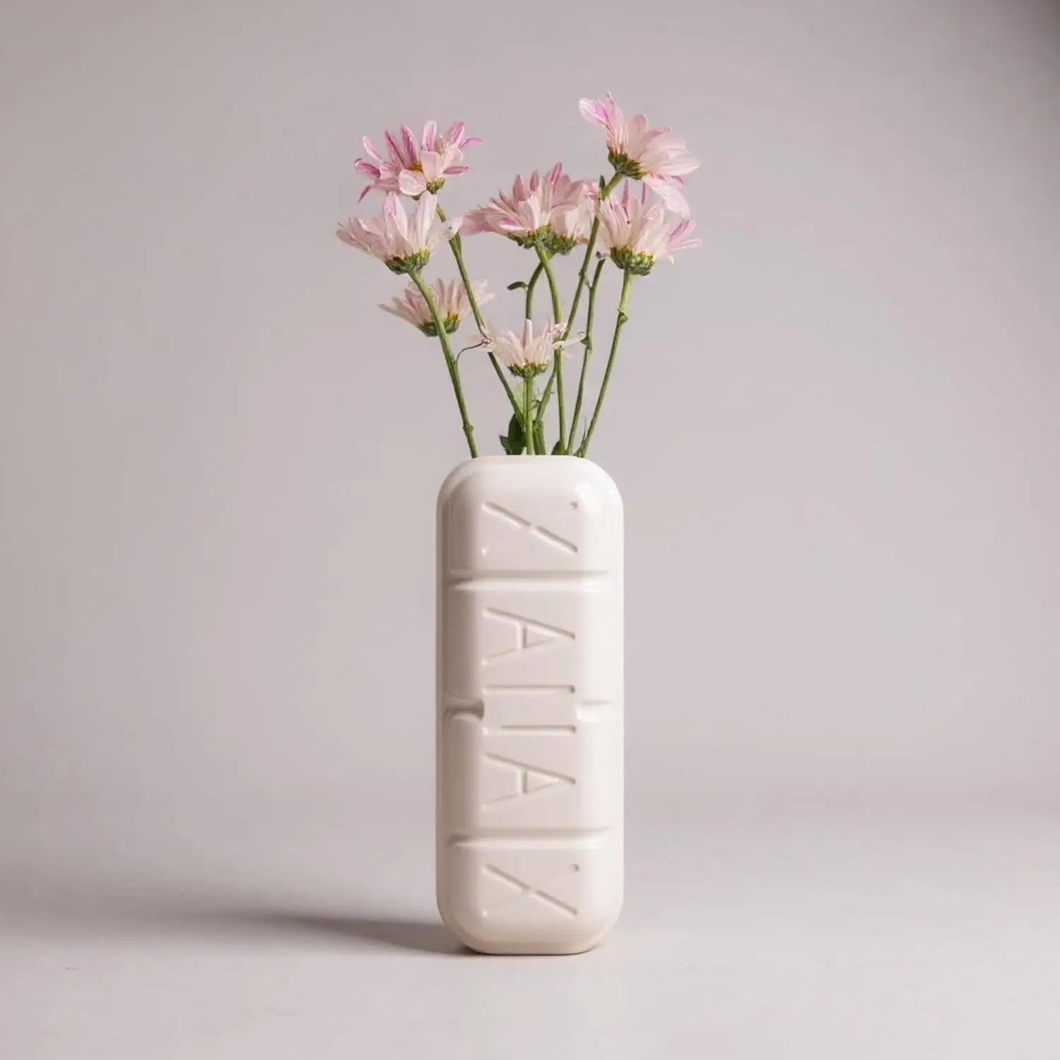 Xanax Flower Vase - Funky Home Decor - Chill Pill Ceramic Vase - Dopamine Decor - Funny Plant Pots - Weird Decor - Pharmacist Gifts - Quirky, Cool Vases