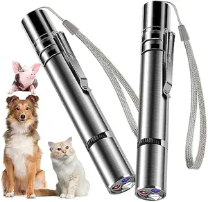 Laser Pointer for Cats, Dog Kitten Toys, Toys for Indoor Cats, Red Dot LED Light Pointer Interactive Toys for Indoor Dogs Cats, USB Charging