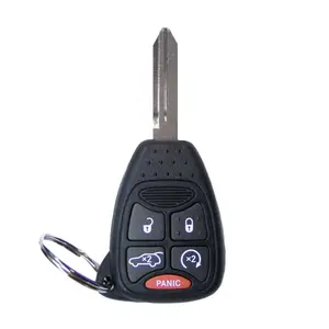 Car Key Accessory Replacement Car Key Fob Shell for 2007-2014 Chrysler Vehicles, with Remote Start Function, 315MHz Frequency, FCC# OHT692713AA/OHT692427AA
