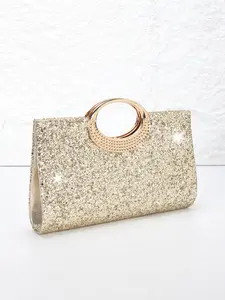Elegant sequin ladies evening bag, clutch, handbag, wallet with long chain can be replaced with shoulder crossbody bag, suitable for weddings, parties, banquets, gifts and so on, Elegant Stylish Purse, Fashionable Shoulder Clutch