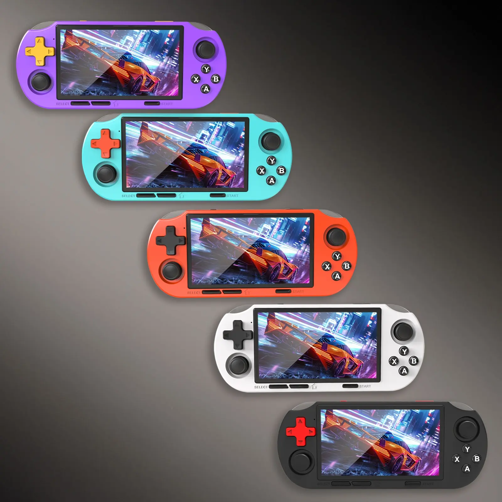 GAMINJA 4.5 Inch HD Screen Handheld Game Console, Digital Console, Portable Retro Arcade Game Console with 12000+ Games, Gaming Console for Adults, Gaming Stuff, Game Peripherals, Game Night Gadget, Boys & Men gifts