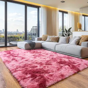 BOOPBEEP Super Soft And Cozy Fluffy Shag Area Rug, Upgrade Non-Slip Indoor Carpet, For Living Room Decor , Bed Room Decor, Kitchen, Bathroom, Dining Room, Study Room, Dressing Room, Office, Home Decor, Accent Rugs, And Floor Covering