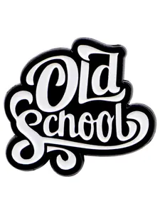 Old School Cartoon Lapel Pins & Brooches, Vintage Style Zinc Alloy Casual Accessories, Unisex Personalized All-Season Badges, Metal Pin, Pin Included