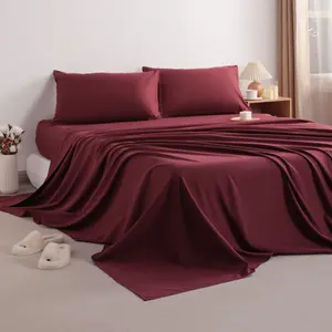 NTBAY Microfiber Bed Sheet Set – Soft, Wrinkle & Stain Resistant