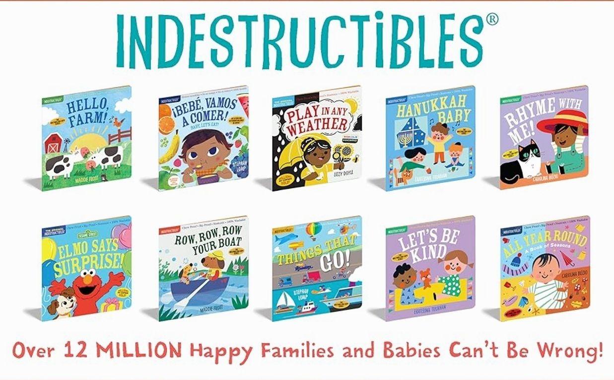 Indestructibles: Beach Baby: Chew Proof · Rip Proof · Nontoxic · 100% Washable (Book for Babies, Newborn Books, Safe to Chew)   Paperback – Picture Book, April 5, 2016