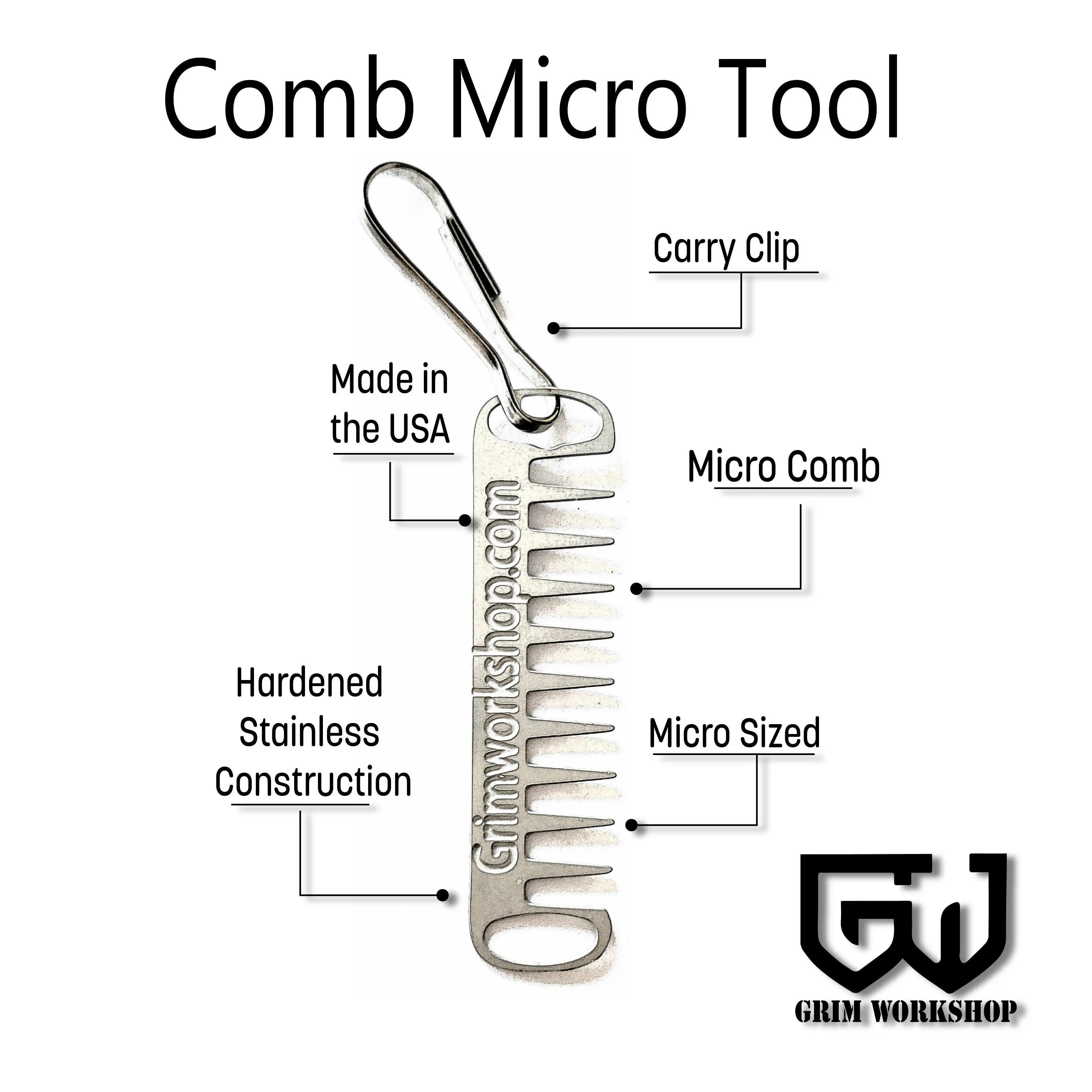 Pocket Comb Micro Tool