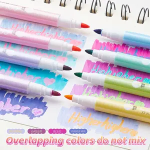 8pcs Magic Mystery Overlay Markers - Secret Message Pens A top-tier Children's Day Gift or a unique toy alternative for creative kids. bible  safe  highlighters.Aesthetic stationery, back to school 2026, studygram, journaling hacks, no bleed highlighters.