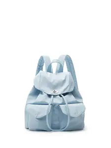 New lightweight, durable, practical and casual style nylon drawstring backpack suitable for daily shopping and short trips