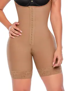 Stagmi Ultrainvisible Compression Bodysuit SMI7131 - Women's Seamless, Lightweight, Breathable Cotton Shapewear Panty with Secure Fit, Shapewear for Women, Full-Body, Tummy-Control, V-Bra, Waist-Cinching Options for Everyday Outfits, Full-Body Shapewear B