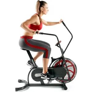 Indoor Cycling Fan Bike with Upper and Lower Body Workout