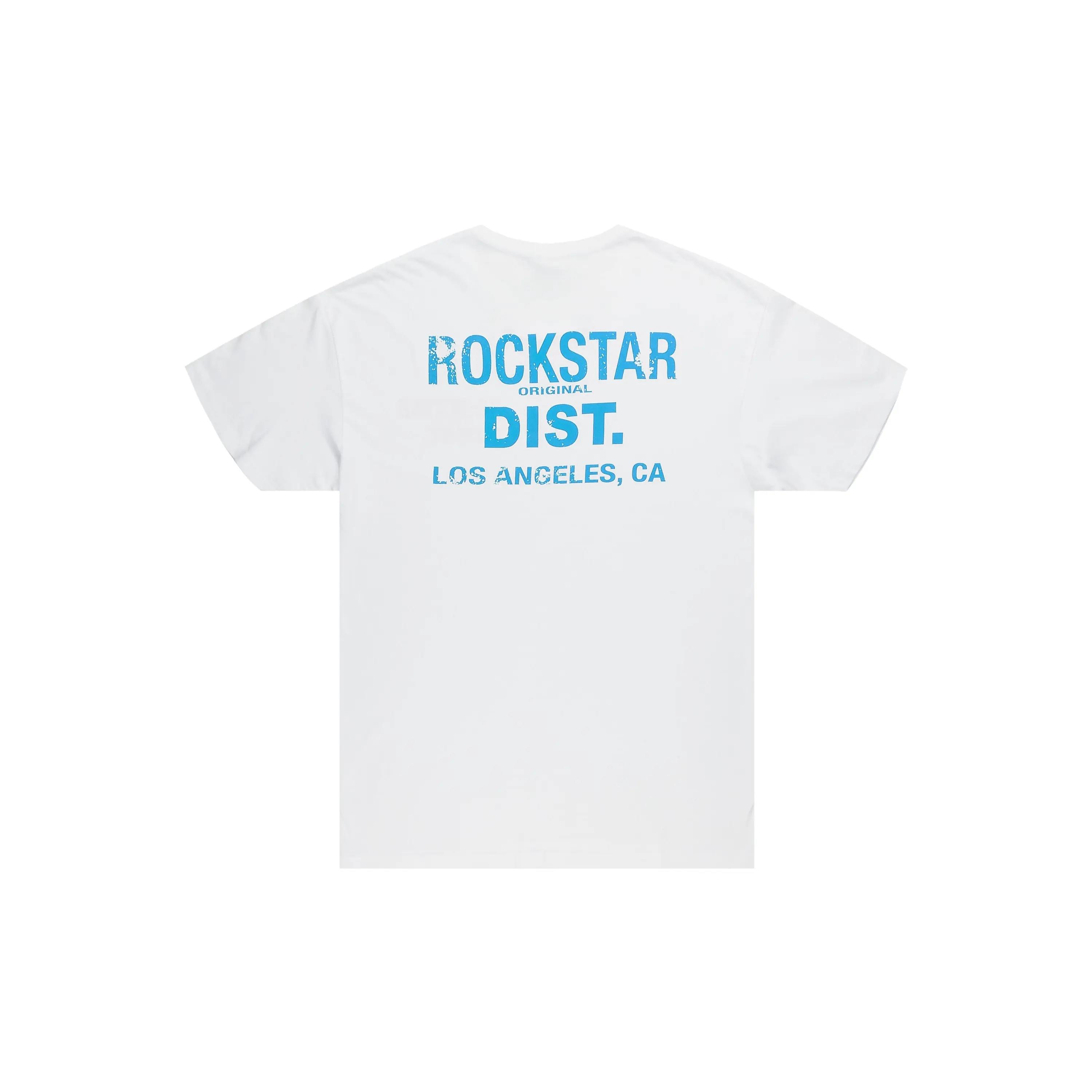 Dalasia White/Blue Oversized Tee