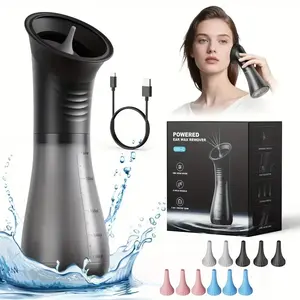 Water Powered Ear Cleaning Tool with Irrigation Flusher Electric Ear Wax Removal System 11 Tips 3 Pressure Setting for Clean Ear Cleaner