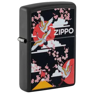 Zippo Japanese Kimono Design Pocket Lighter 48182