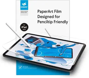 MOBDIK Screen Protector 2 pcs Pack for iPad, iPad Air, iPad Pro, paper feel, natural writing and drawing