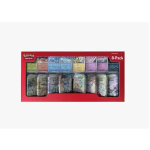 Prismatic Evolutions 8-Pack Mini Tins