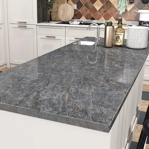 Dark Marble Contact Paper Waterproof Peel and Stick for Countertops Kitchen Bathroom Counter Top Vinyl Wrap Laminate Desk Table Cover Removable Easy Install Durable with Supplier Warranty