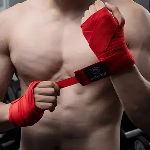 2pcs of Sports Boxing Wraps, MMA Hand Wraps, Elastic Muay Thai Glove Straps, Unisex Training Hand Wrap Set, Sports Hand Wraps, Professional Fighting Hand Wraps