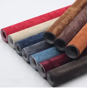 Self Adhesive Microfiber Suede Fabric Repair Patch - 19.7in x 59in (50cm x 150cm) Large Size, Multiple Colors, Plush Texture, Strong Adhesive for Car Interior Wrap, Furniture Upholstery, DIY Crafts