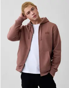 Adult Relaxed Gap Logo Zip Hoodie