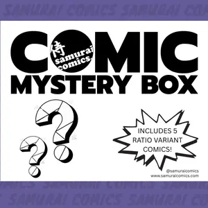 Mini Comic Book Grab Bag – 5 Random Incentive Ratio Comics + Bonus Poster!