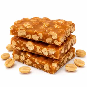 Peanut Brittle Candy Crunchy Sweet Buttery Peanut Snack
