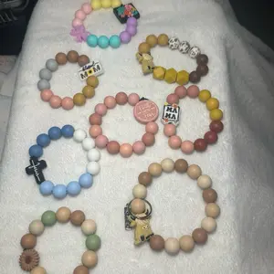 Mystery Silicone wristlet keychain