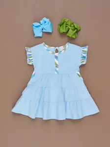 Tropical Twist Tiered Dress