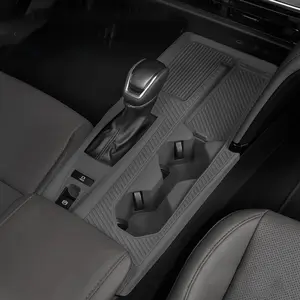 Center Console Silicone Organizer Wrap Kit for Toyota Camry 2024-2025, Full-Wrap Center Consel Electrostatic adsorption Cover for Toyota Camry